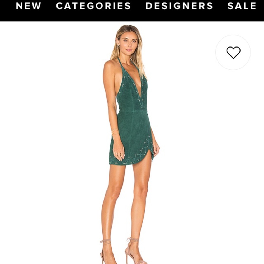 NBD Charlotte Dress, green - Picture 3 of 5